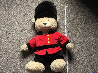 Hamleys Guardsman Soldat Teddybär Plüschtier London King's Queen's Guard 28 Zoll