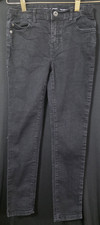 The Children's Place Boys Super Skinny Jeans Size 8 Black Stretch Denim Pants