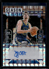 2024-25 Mosaic Quinten Post Contenders Optic Rookie Ticket RC Bronze Auto #/75