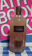 BATH  BODY WORKS A Thousand Wishes BUBBLE BATH 10oz New G/4594 
