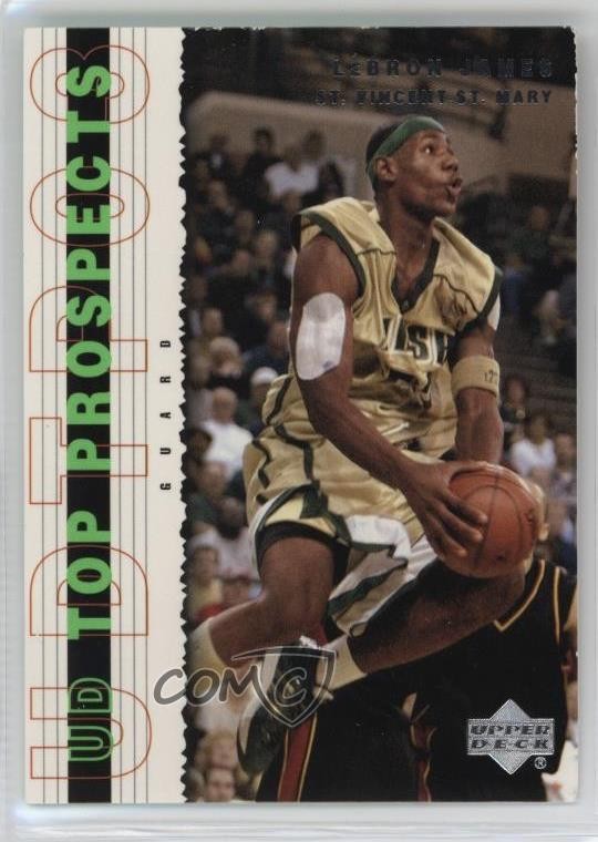 2003-04 Upper Deck UD Top Prospects LeBron James #3 Rookie RC 1n6w