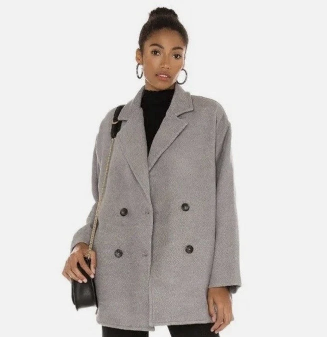 Free People Hannah Slouchy Jacket Blazer Size XL - 2XL Oversized