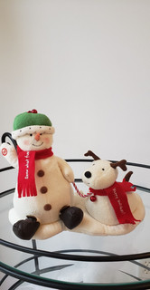 Hallmark Jingle Pals Snowman & Dog Animated Musical