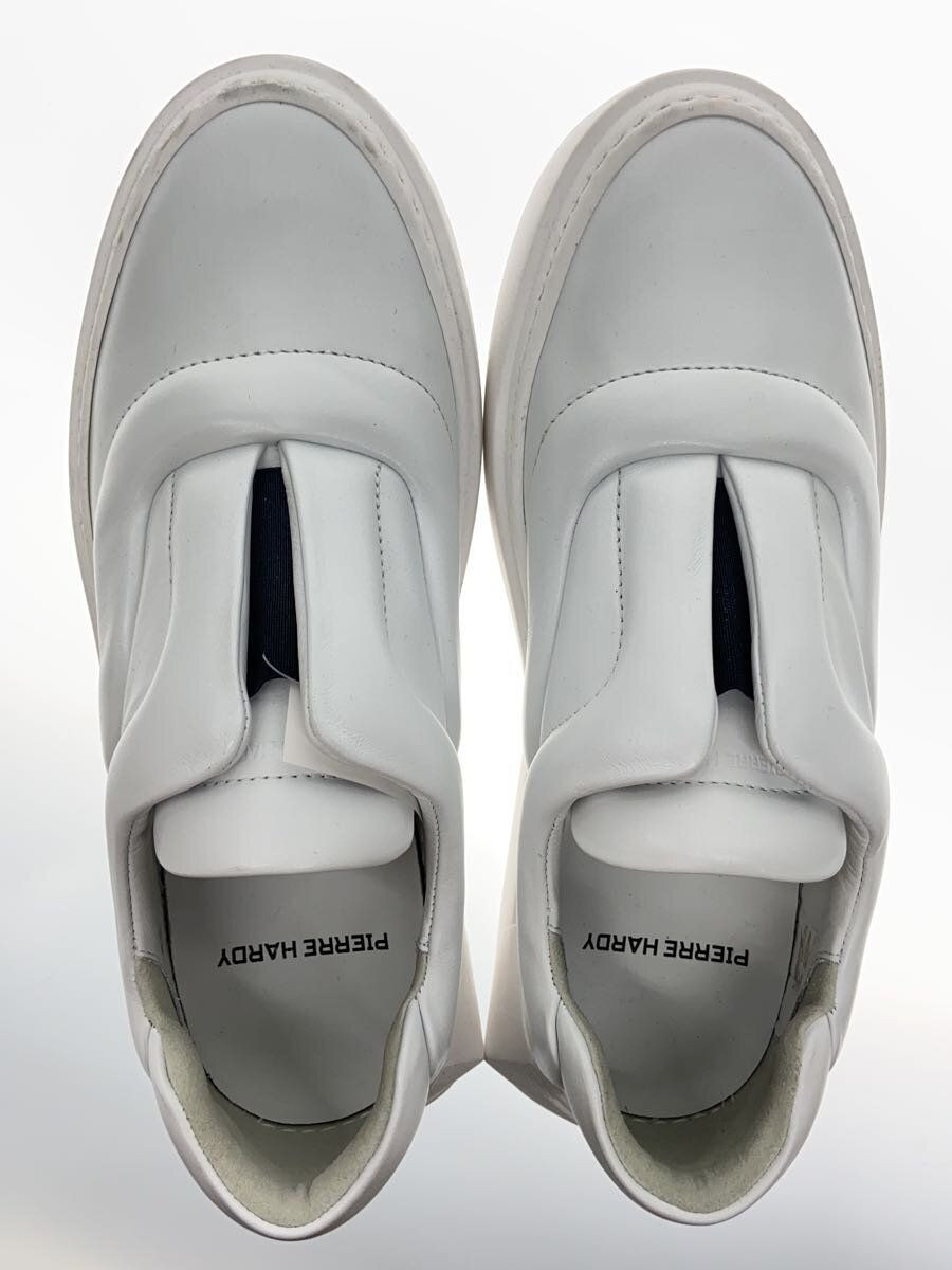 PIERRE HARDY Low Top Sneakers Skate Cubix 42 White Leather PIERRE HARDY Low Top Sneakers Skate Cubix 42 White Leather