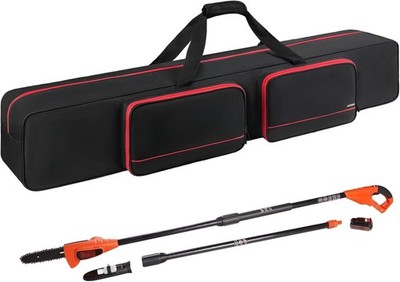 Telescoping Chainsaw Storage Bag For Dewalt EGO Worx Black Red