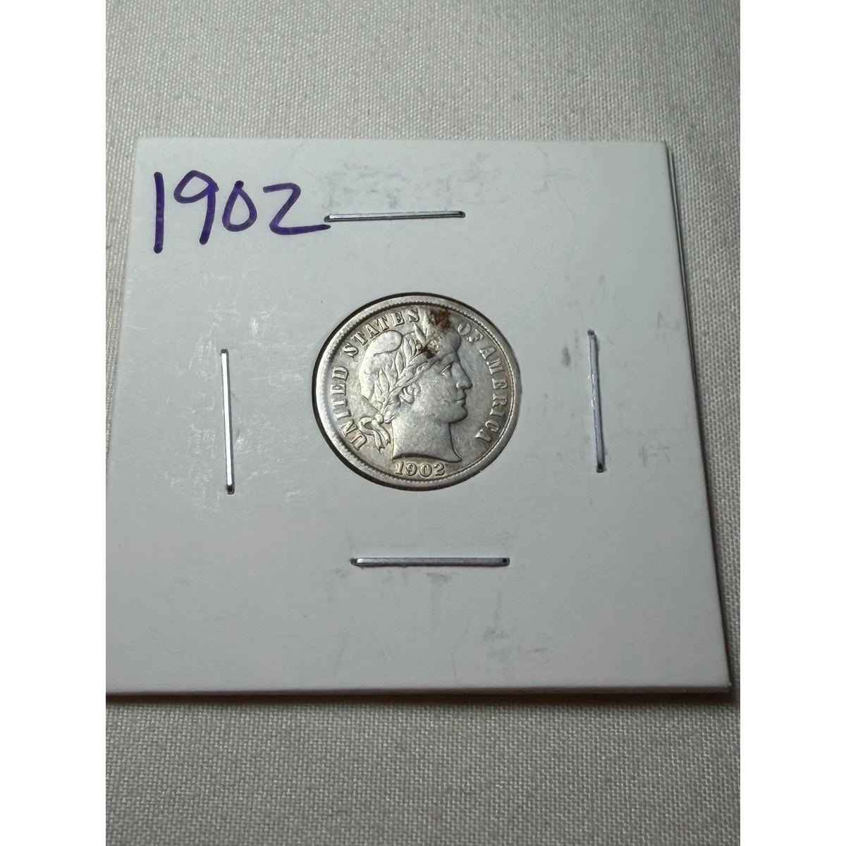 1902 Year Silver Barber Dimes (1892-1916) for sale | eBay