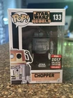 Funko POP! Star Wars Rebels Chopper #133 2017 Galactic Convention Exclusive