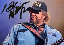 HANK WILLIAMS JR. Signed/Autographed 6x4 Photograph 