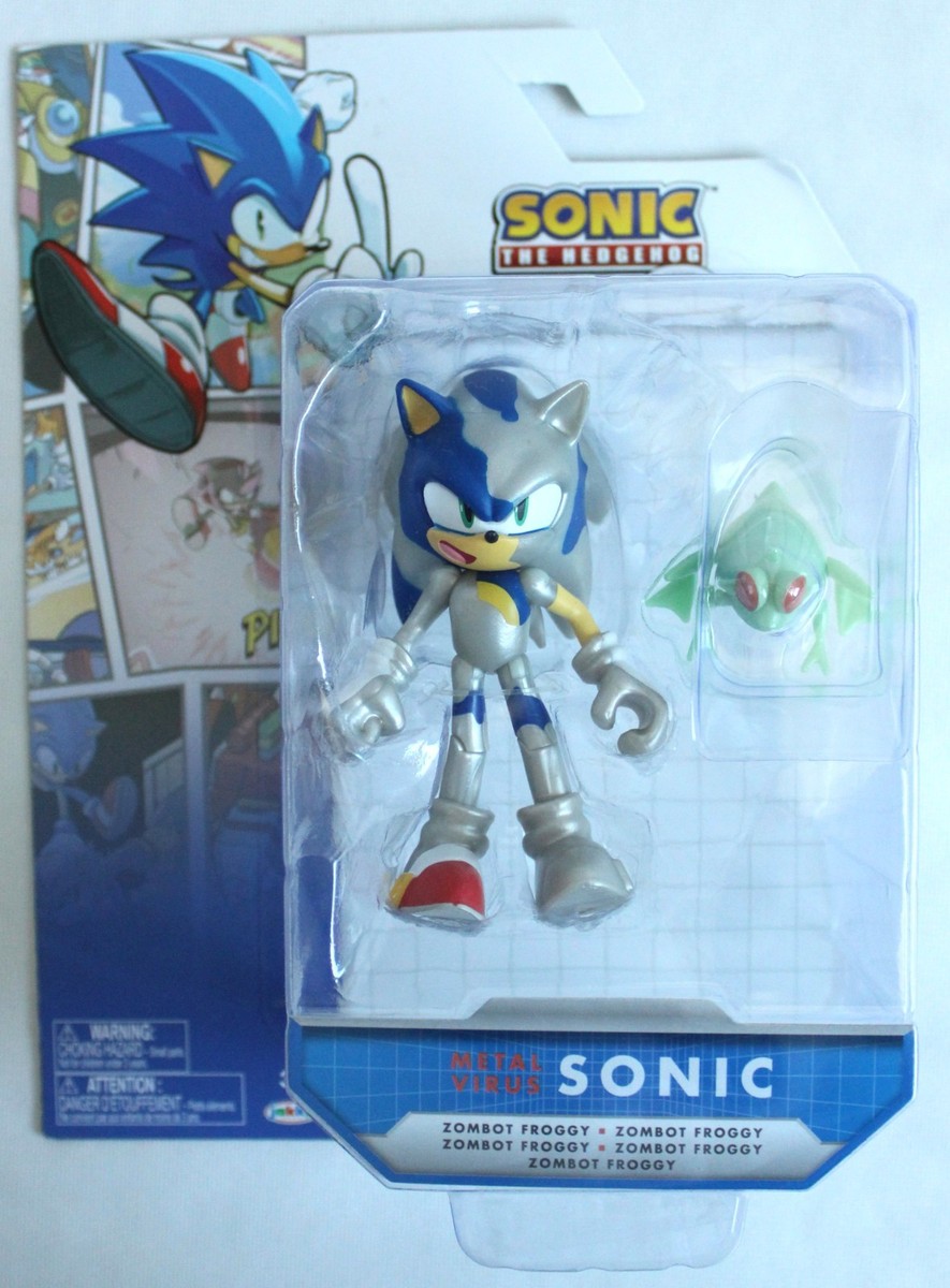 Sonic the Hedgehog Metal Virus Zombot Froggy Action Figure jakks