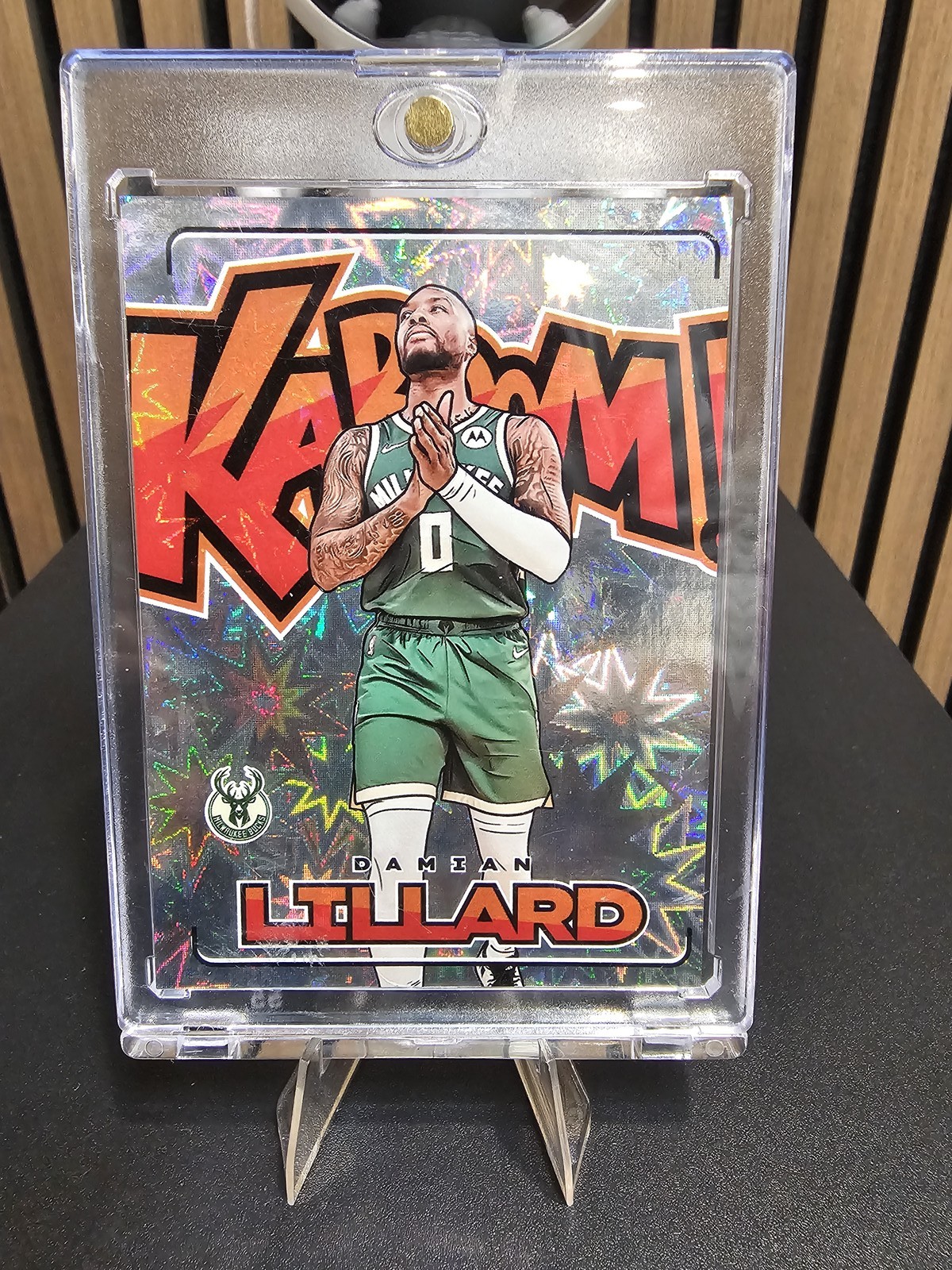 2023-24 Panini Crown Royale - Kaboom! Damian Lillard #18