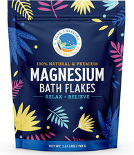 - Magnesium Bath Flakes   Pure Magnesium Chloride for Soaking and Whole-Body Rep