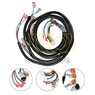 Golf Cart Wire Harness For Club Car DS Black 1510A-5251 #102196601 Controller