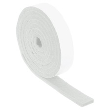 Felt Strips with Adhesive Backing, 1/2"x94"x0.2" Felt Tape, White