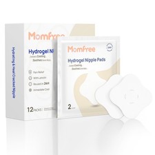Hydrogel Soothing Gel Pads for Breastfeeding: Breast Pads Reusable for Instan...