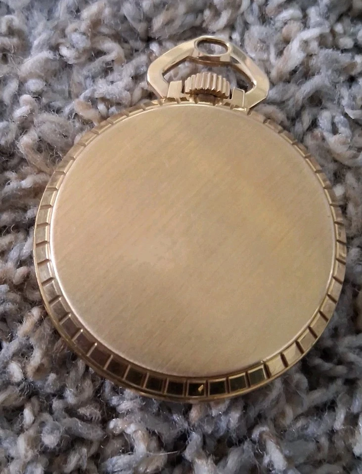 The Ball Co Pocket Watch 16 Size 21J 435C Rail Road Grade 10K Gold Plate Runs - Image 4 of 4