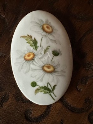 Porzellanbild MPM Saxonia Blumen zum Aufhängen, Nummeriert
