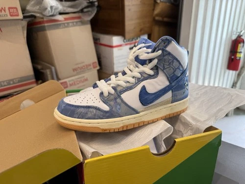 Nike Carpet Company x Dunk SB High Blue 7,5