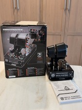 Thrustmaster HOTAS Warthog Dual Throttle Controller USB PC Flight Sim w/ Box
