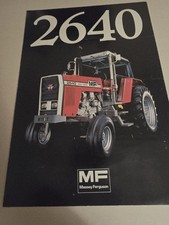 Massey Ferguson 2640 Tractor Sales Brochure Leaflet
