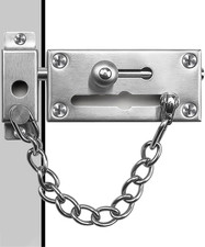 Door Chain Lock Locks Bolt Latch Guard Double Safety Security for inside Front