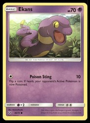 Ekans 36/73 Shining Legends Common