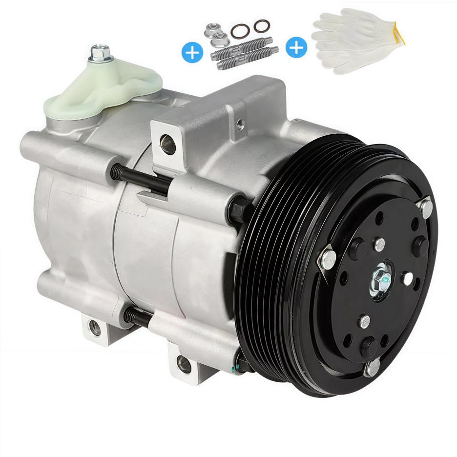 AC A/C Compressor Fit Ford F-150 F-250 F-350 F-550 1997-2007 4.6L 5.4L ...