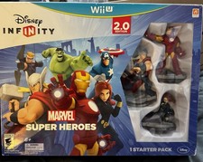 BRAND NEW Disney Infinity Marvel Super Heroes Game Starter Pack Wii U Avengers