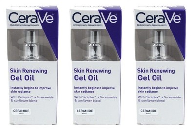 BL Cerave Skin Renewing Gel Oil 1oz X 3 Packs