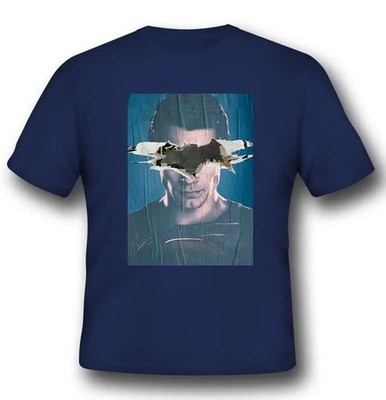 T/S BATMAN V SUPERMAN SUPERMAN POSTER - M T-Shirt 2BNERD