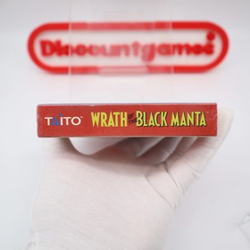 NES Nintendo WRATH OF THE BLACK MANTA - NEW & Factory Sealed + Authentic H-Seam!