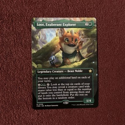 Loot, Exuberant Explorer (Borderless) Foundations Regular