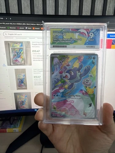 Pokemon TCG Popplio First Partner Illustration Series 1 Ace 9