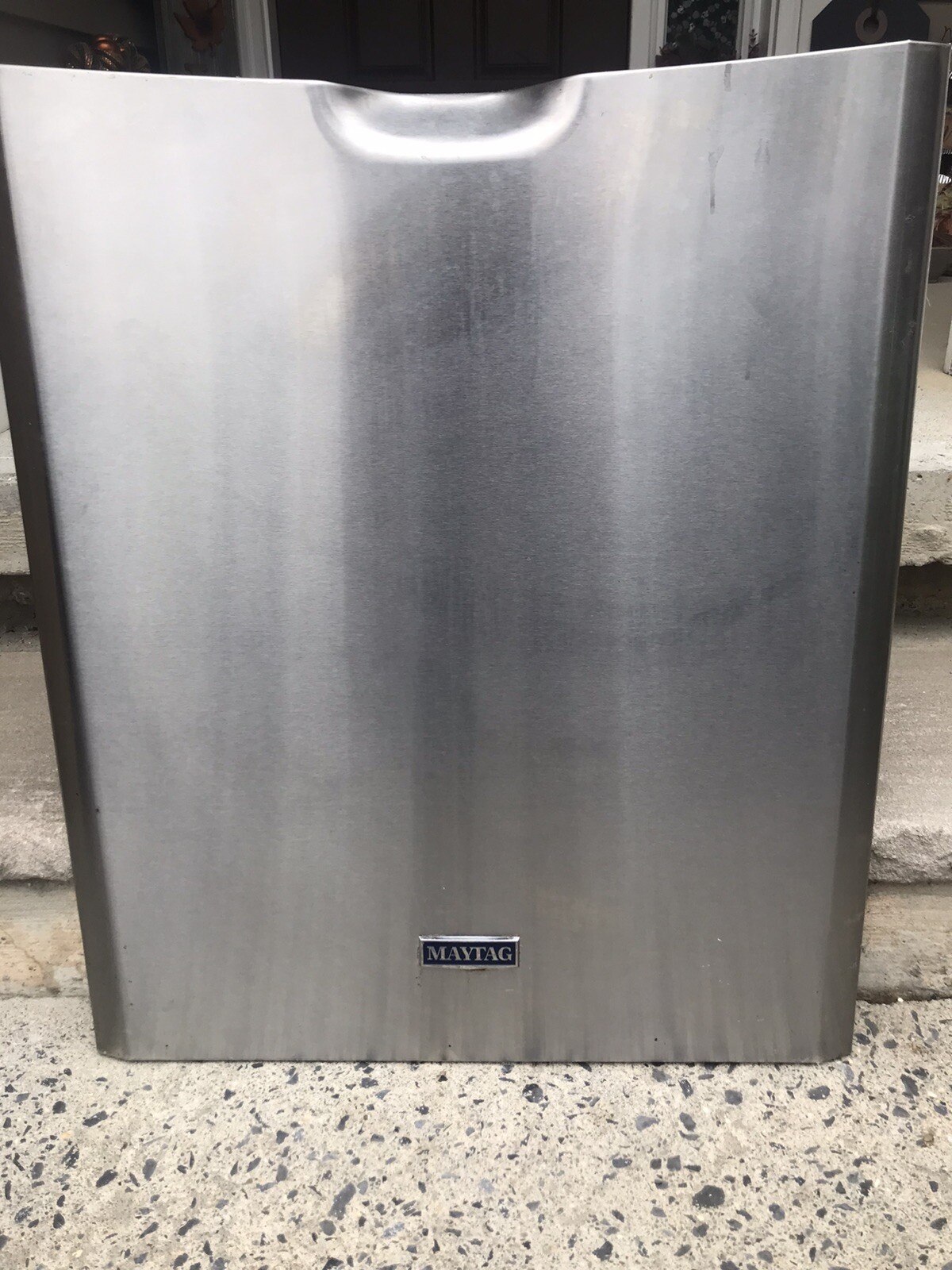 stainless steel maytag dishwasher