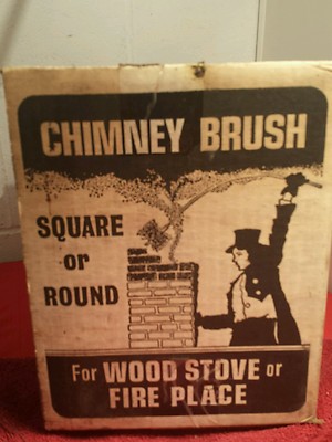 Vtg. Rutland Chimney Brush Wood Stoves Fireplaces Org.Item #35076 