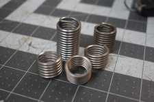 Lot of 5 Pcs 3/4"-10 x 3/4" - 1.50" Long Steel Helicoil Inserts Thread Repair