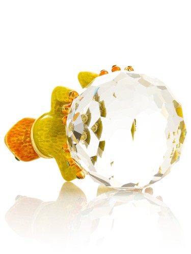 Keren Kopal Frog on crystal ball Trinket box Decorated &Austrian Crystals - Picture 12 of 21