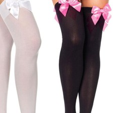 Hombres Sissy Cosplay Medias Altas Sobre la Rodilla Deportes Muslo Largo Mucama Calcetines Prendas para club nocturno