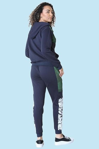 Womens Tracksuit Zip Up Women’s Sportswear Set 3 Pieces Vest Terry Tracksuit UK - Picture 22 of 23