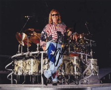 FRANK BEARD - ZZ Top GENUINE SIGNED AUTOGRAPH