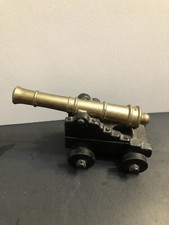 Vtg 5" Collectible Rolling Cannon Penncraft Mt.Penn PA cast Figurine Toy 573