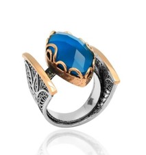 Handmade Filigree Ring Jewelry Made of Sterling Silver