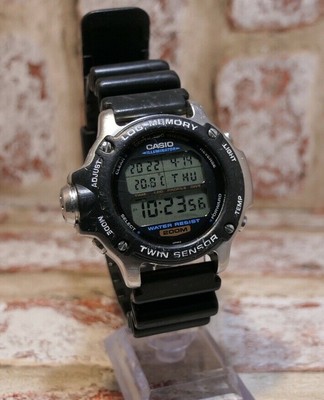 Casio DEP 610 Diver's 200m watch with Depth sensor Vintage Japan | eBay