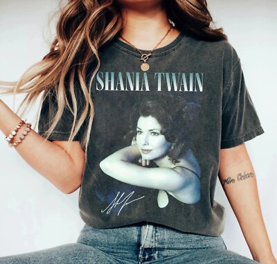 Shania Twain Comfort Color Shirt Vintage Tshirt Retro T-Shirt HA2189