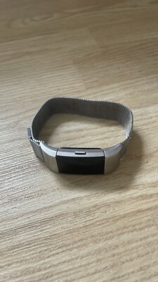 fitbit versa 2 smartwatch silber Magnetarmband und Ladegerät