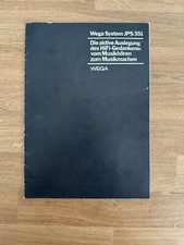 Wega System JPS 351 - Katalog / Prospekt - Tuner 351 T-3 , T-4 , 351 V-130