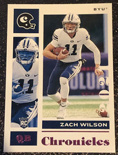 2021 Panini Chronicles Draft Picks Pink #4 Zach Wilson