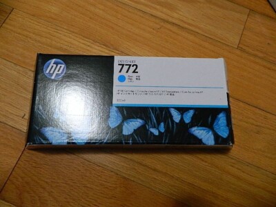2019 GENUINE HP #772 300ml Cyan Cartridge CN636A DESIGNJET Z5200 FACTORY SEALED