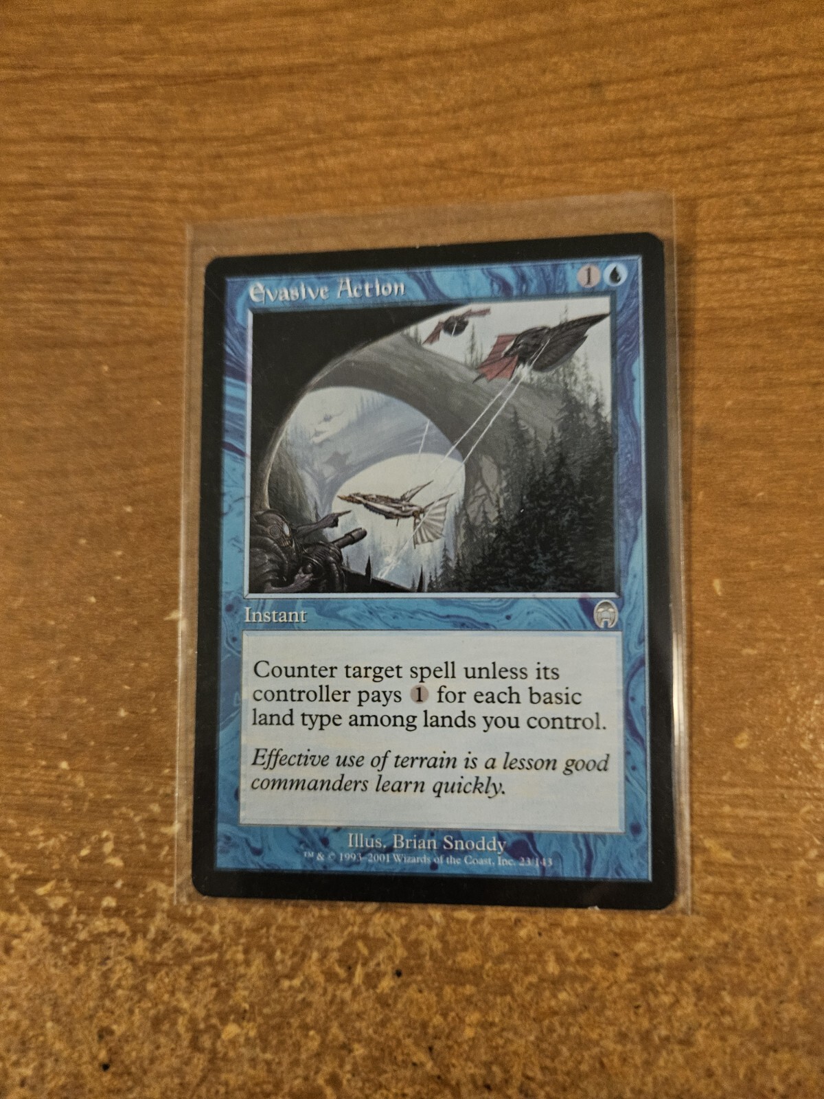 MAGIC THE GATHERING APOCALYPSE UNCOMMON EVASIVE ACTION LIGHTLY PLAYED