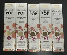 GRANDE COSMETICS ~ GRANDE POP PLUMPING LIQUID BLUSH ~ YOUR CHOICE ~ 0.34 OZ