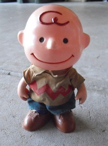 vintage charlie brown doll